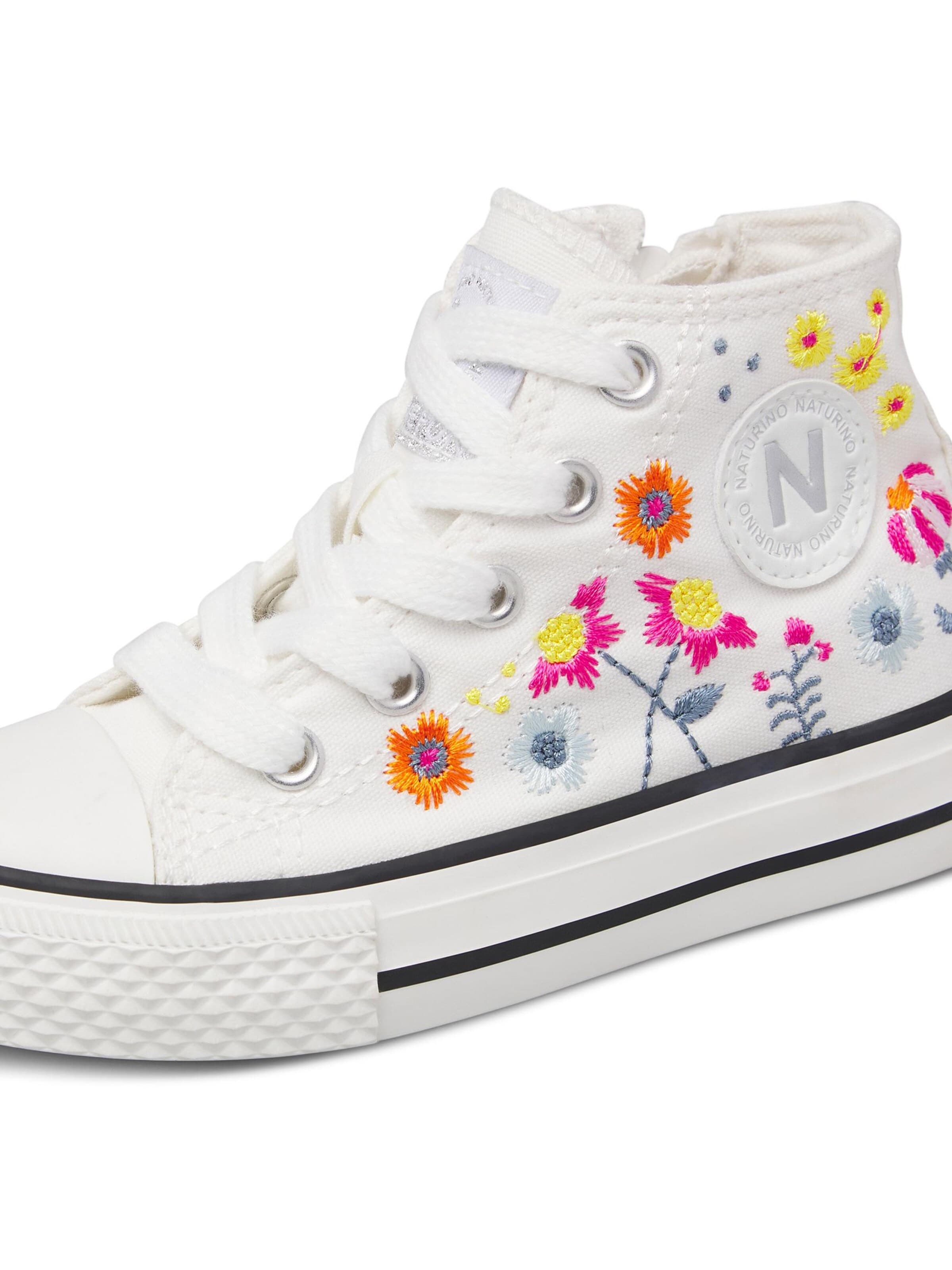 Baskets 'YLFAS.' NATURINO en blanc