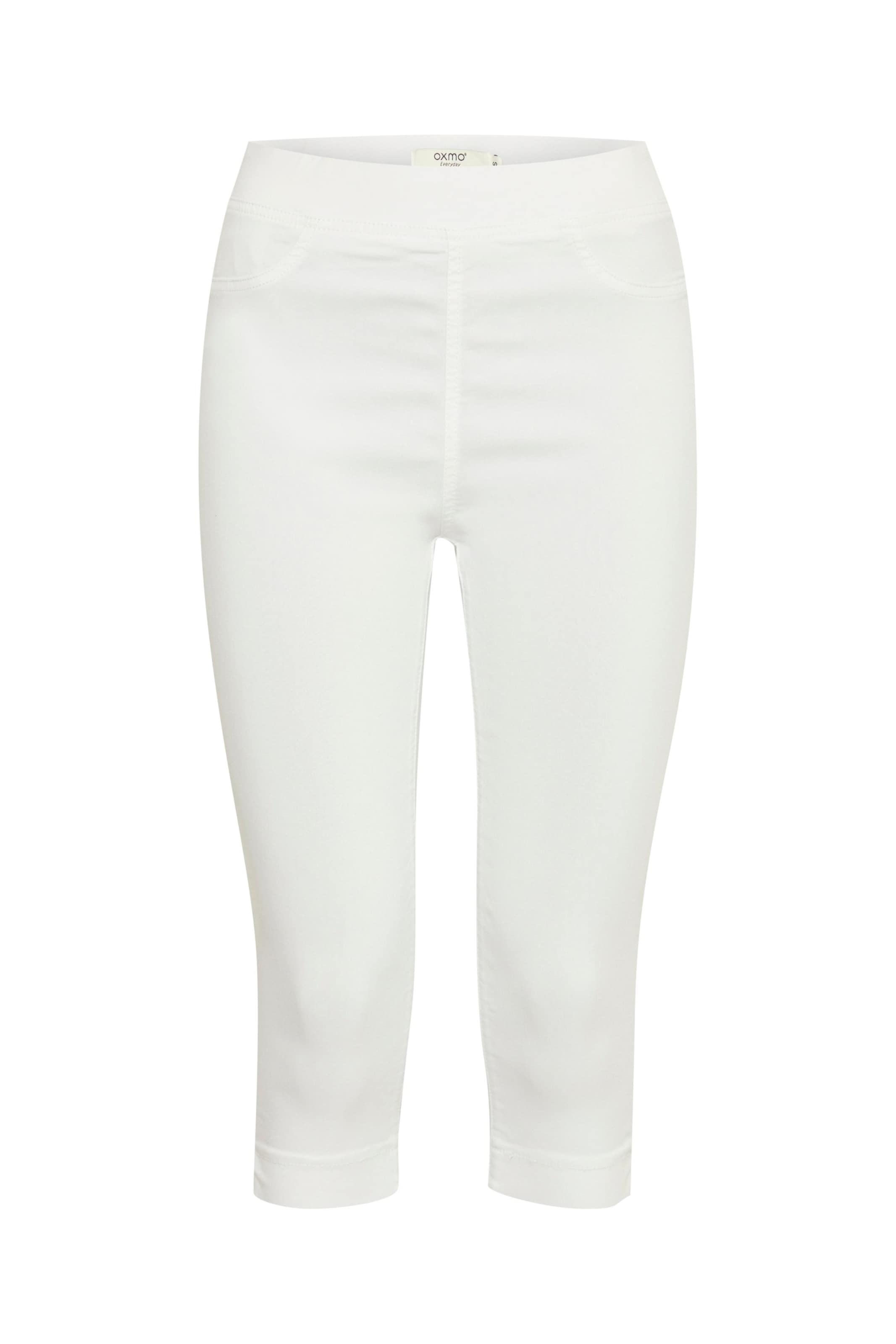Pantaloni 'Keana' di Oxmo in bianco: frontale