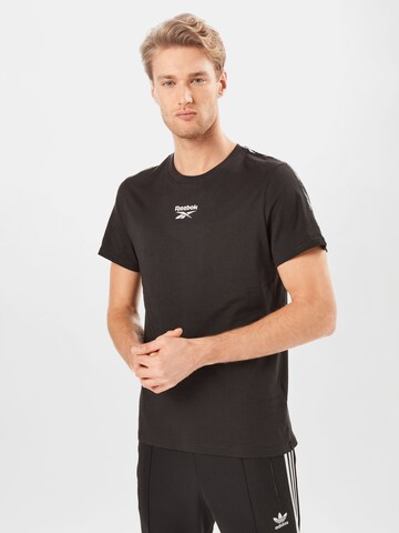 Reebok Functioneel shirt in Zwart: voorkant