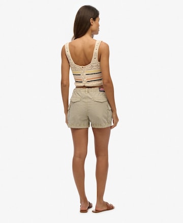 Superdry Regular Cargobroek in Grijs
