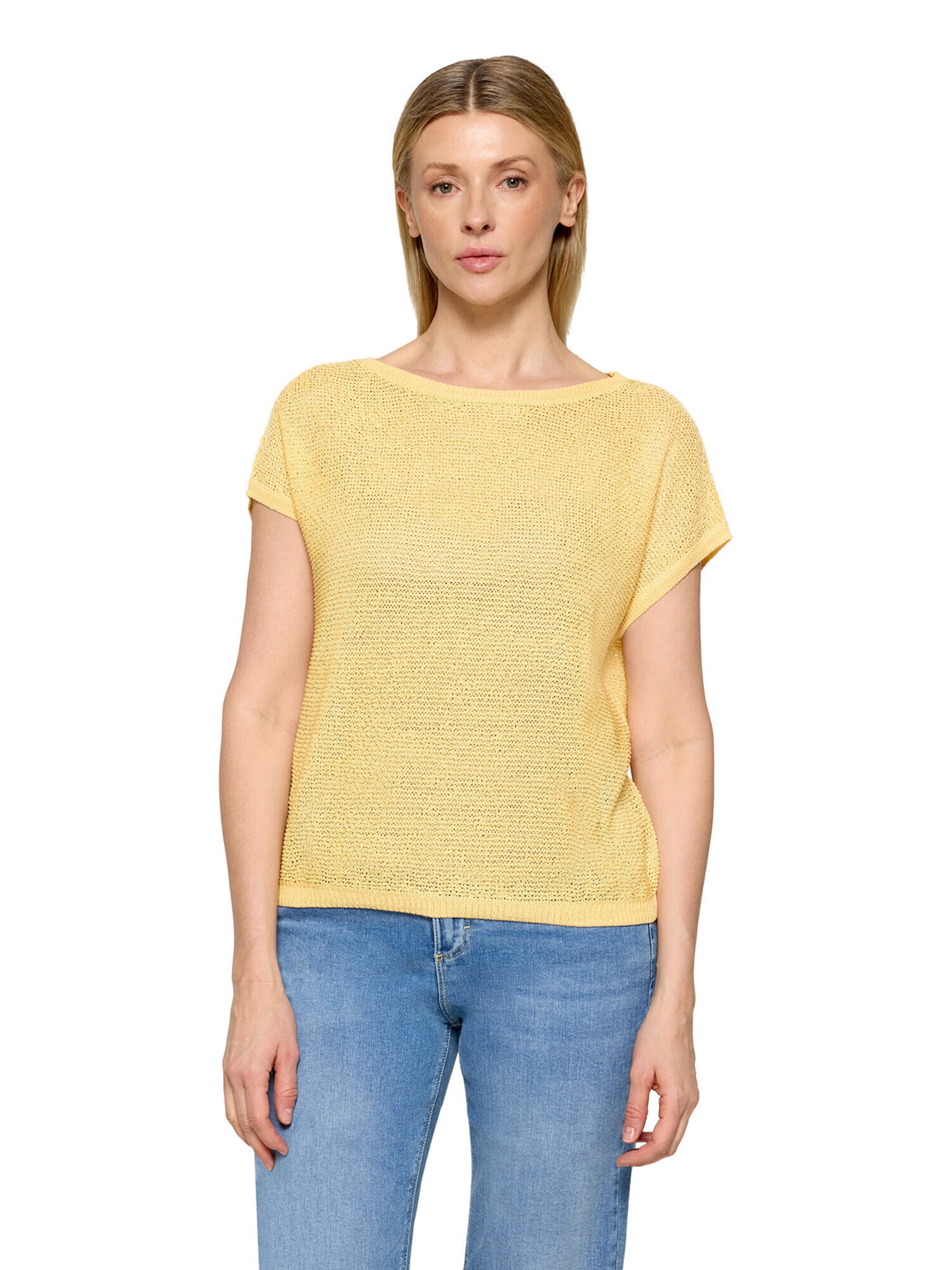Pullover di Cartoon in giallo: frontale