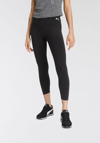 PUMA Skinny Workout Pants in Black