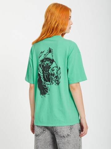 Volcom Shirt ' DOWNTOWN ' in Groen