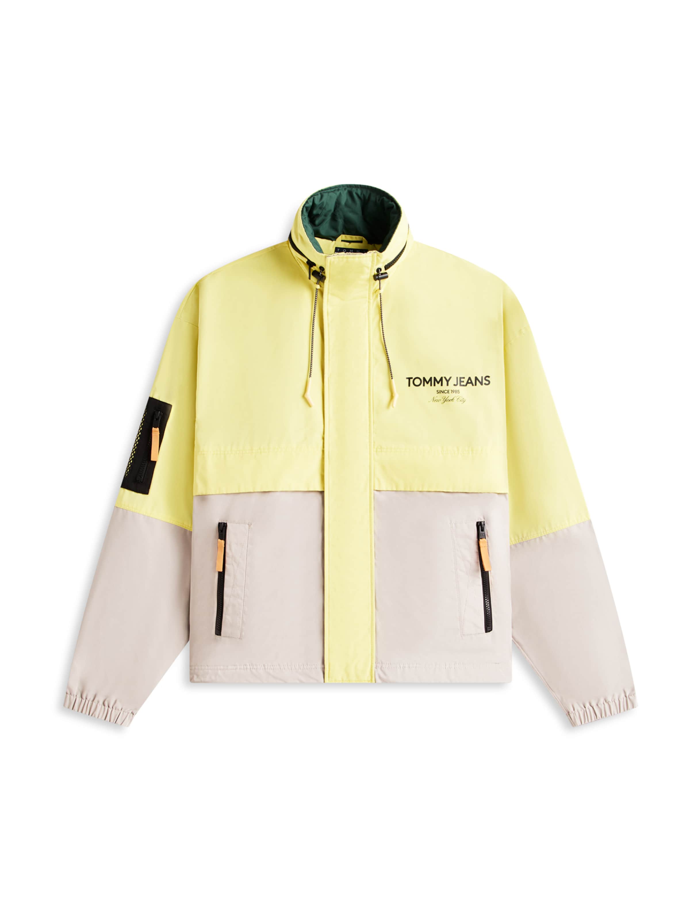 Veste mi-saison Tommy Jeans en gris : devant