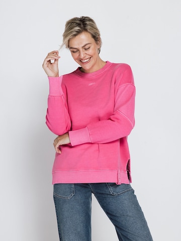 Zhrill Sweatshirt 'ZHOLEA' in Pink