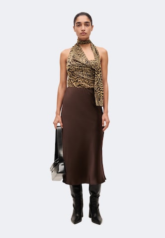 Hailys Skirt 'Na44la' in Brown