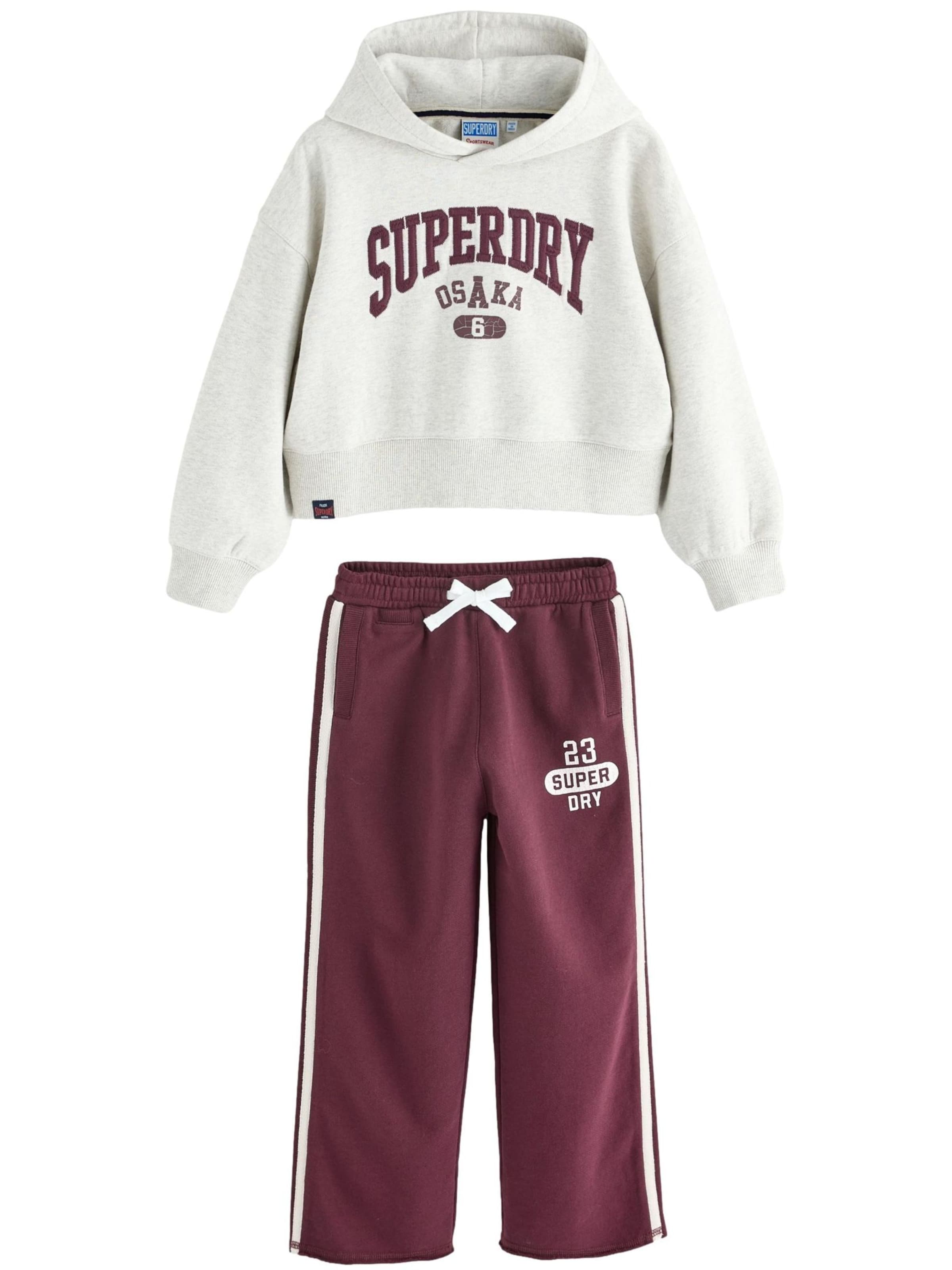 Superdry - Conjuntos em vermelho: frente