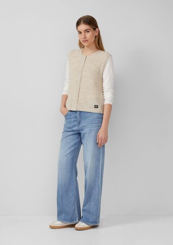 s.Oliver Strickweste in Beige
