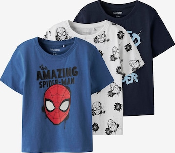 mėlyna TWO SOON Marškinėliai 'Spider-Man': priekis