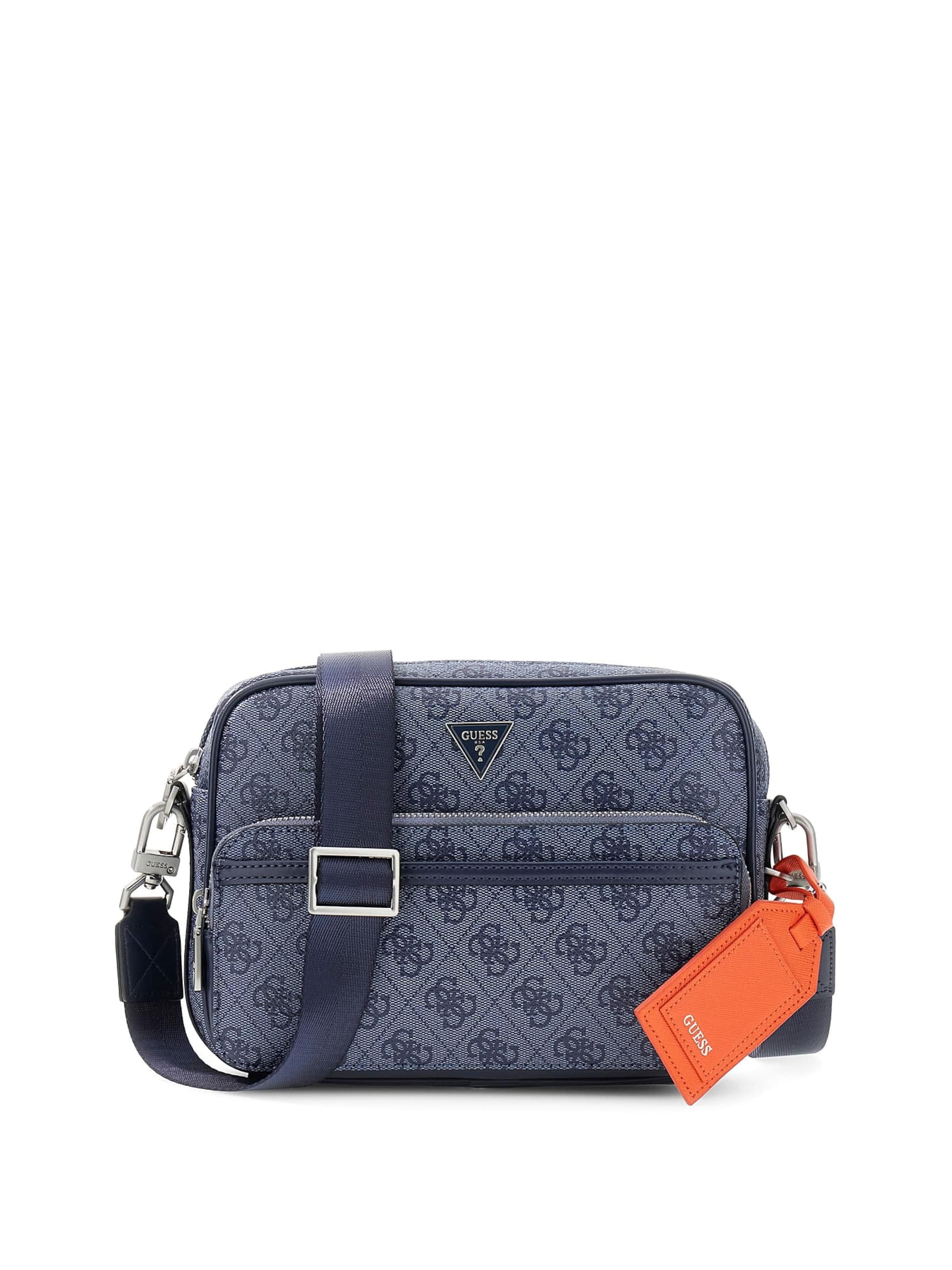 GUESS Crossbody Bag 'Milano' in Blue: front