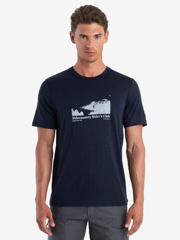 ICEBREAKER - Camiseta 'M Mer 150 Tech Lite II' en azul: frente