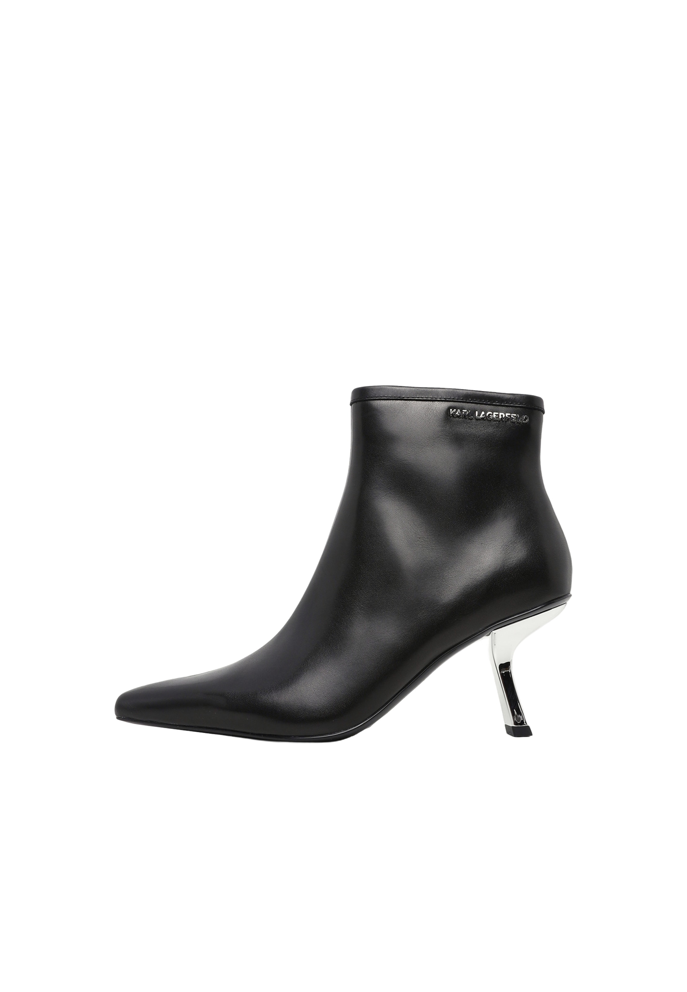 Karl Lagerfeld Bokabakancsok - fekete: elől
