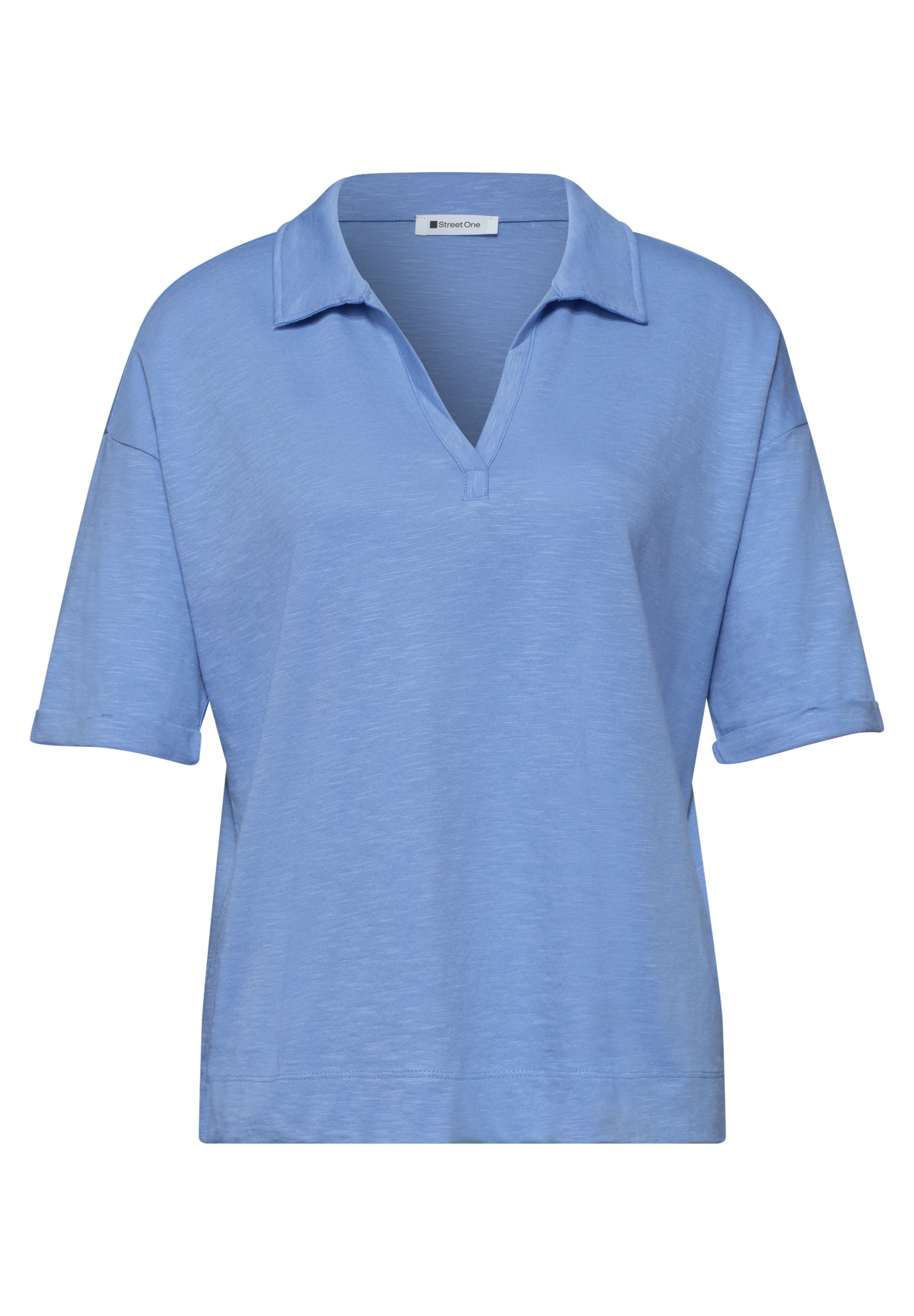 STREET ONE Shirt in Blue: front