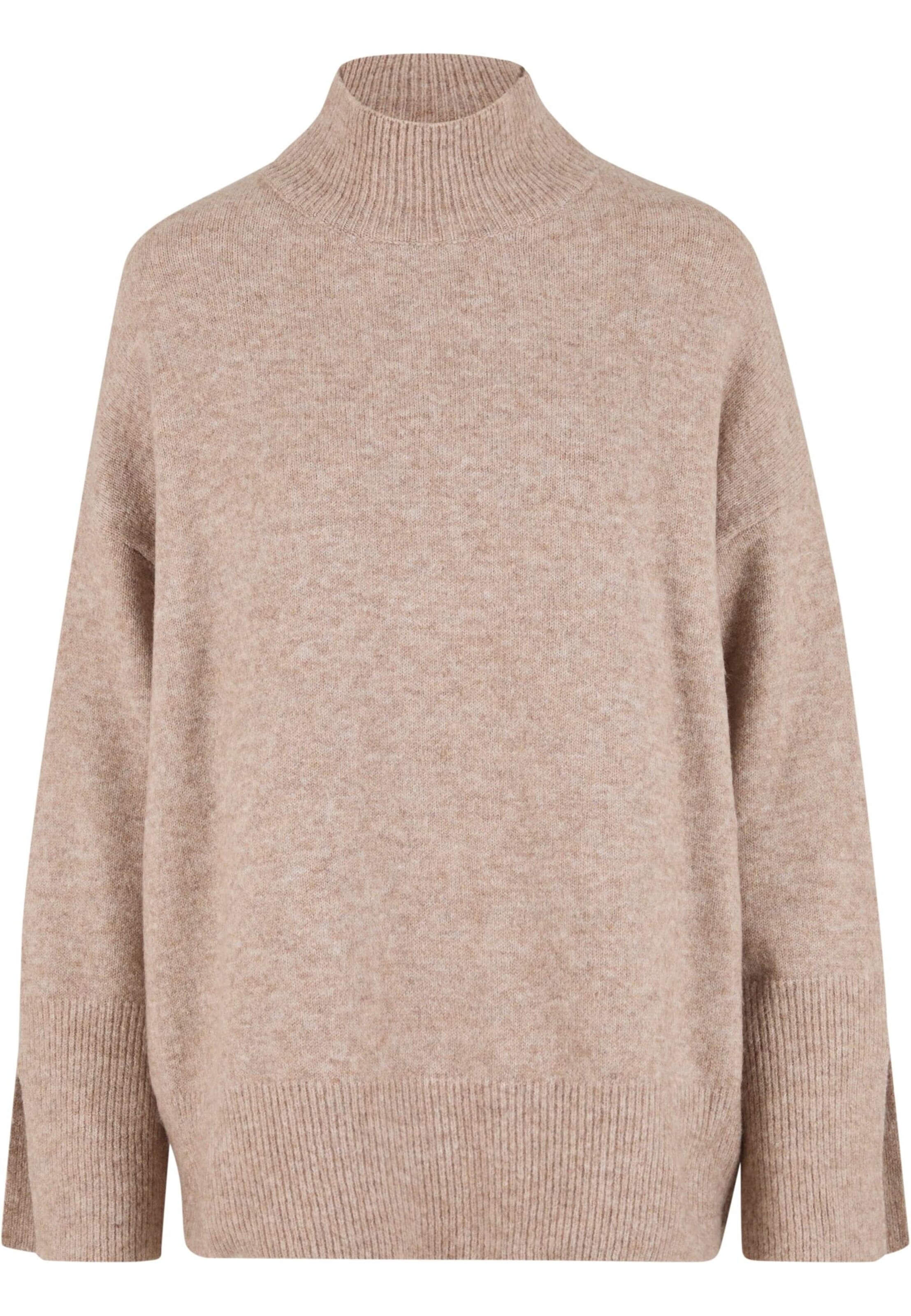 Urban Classics Trui in Bruin: voorkant