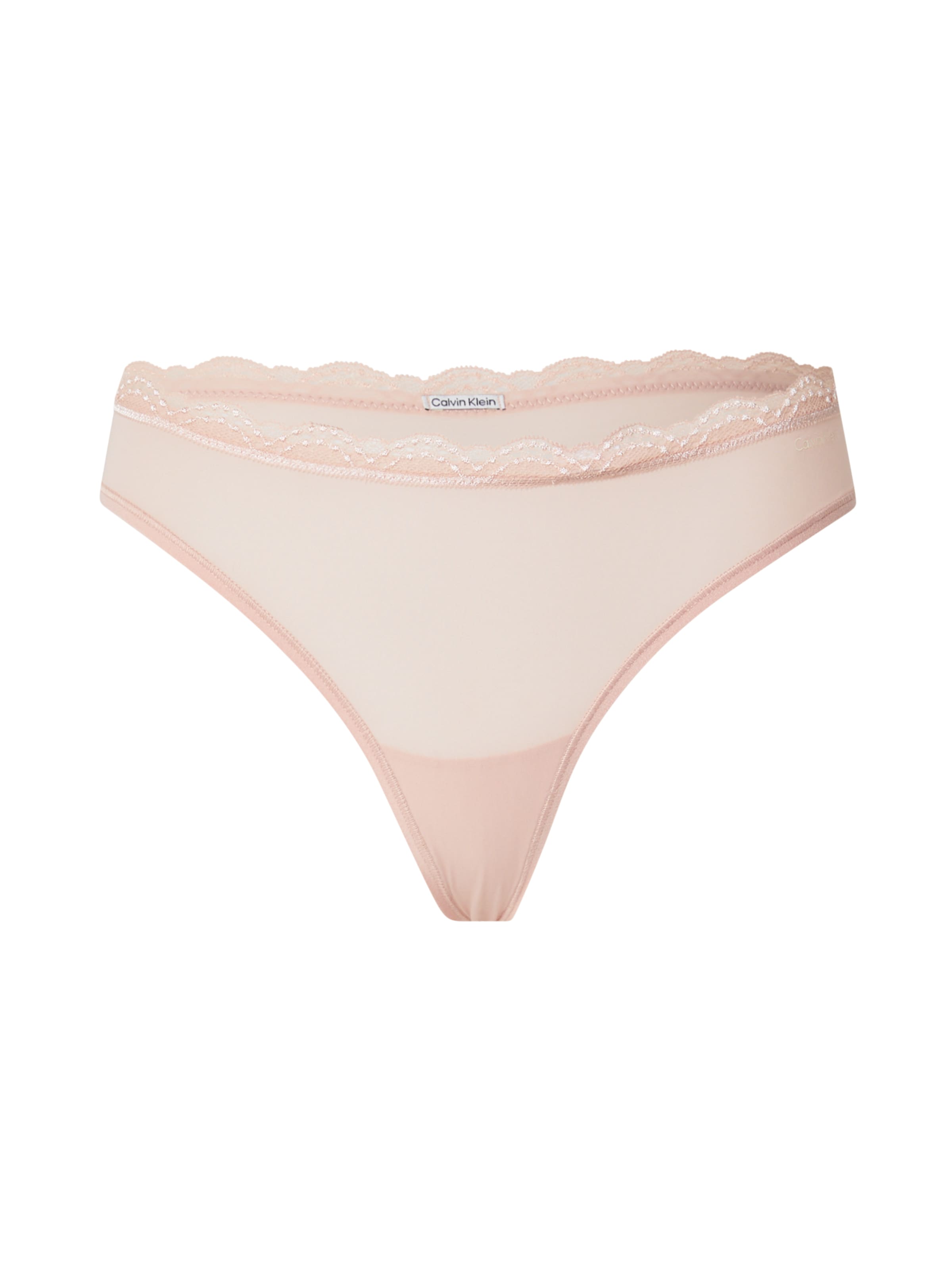Calvin Klein Underwear Стринг в розово: отпред