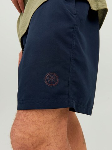 Jack & Jones Plus Badeshorts in Blau