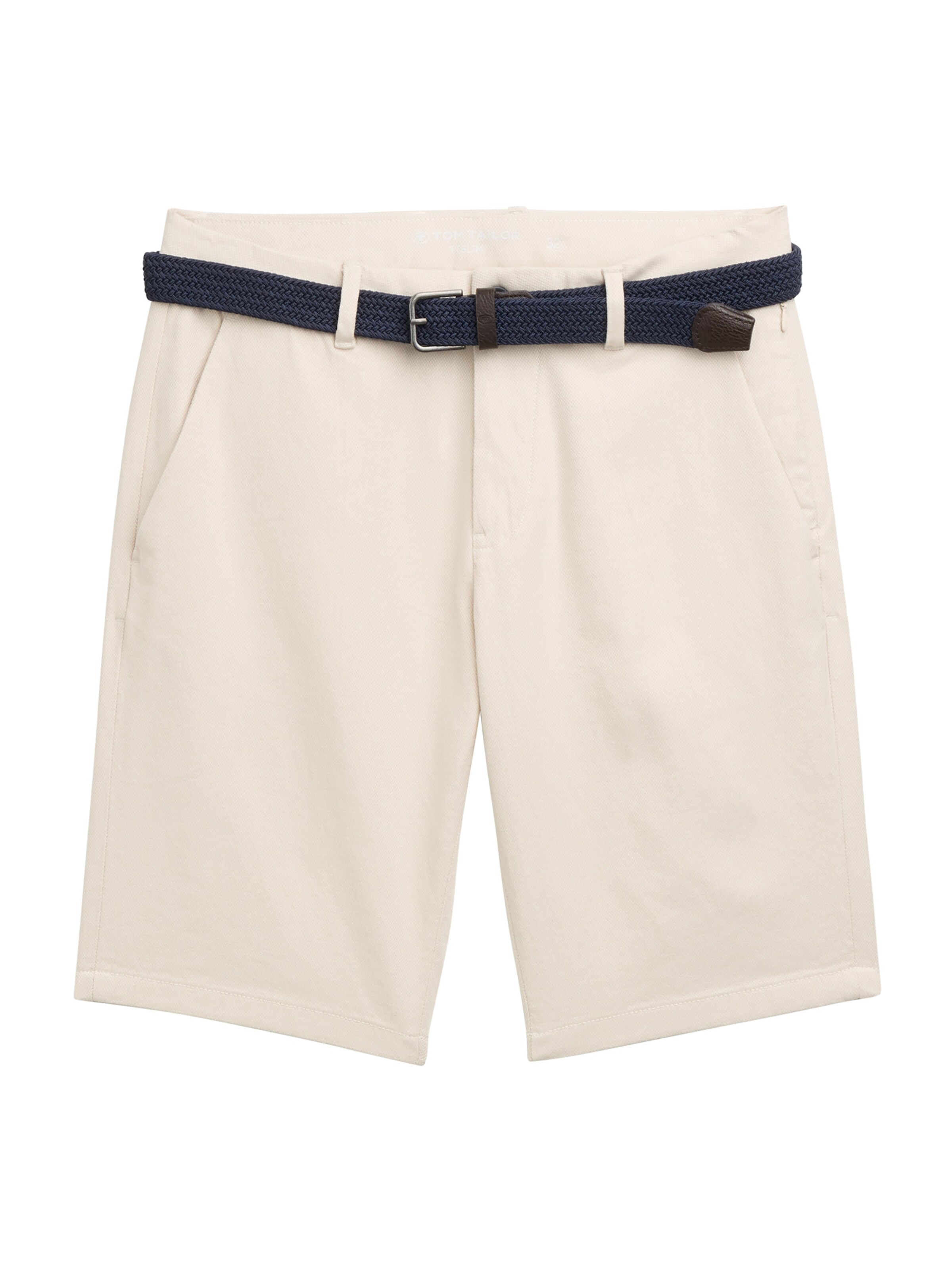 TOM TAILOR Regular Shorts in Beige: Vorderseite