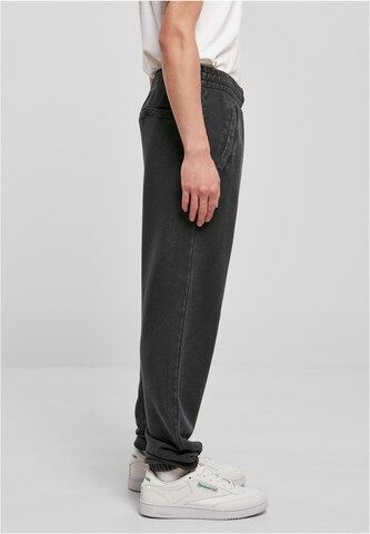 Urban Classics Tapered Trousers in Black