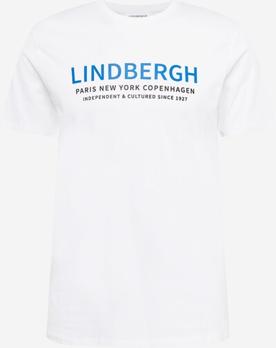 Lindbergh T-Shirt in hellblau / schwarz / offwhite, Produktansicht