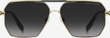 Marc Jacobs Okulary przeciwsłoneczne 'Marc Jacobs MARC 584/S Gold black 2 60/13/145 MAN Sunglasses' w kolorze czarny: przód