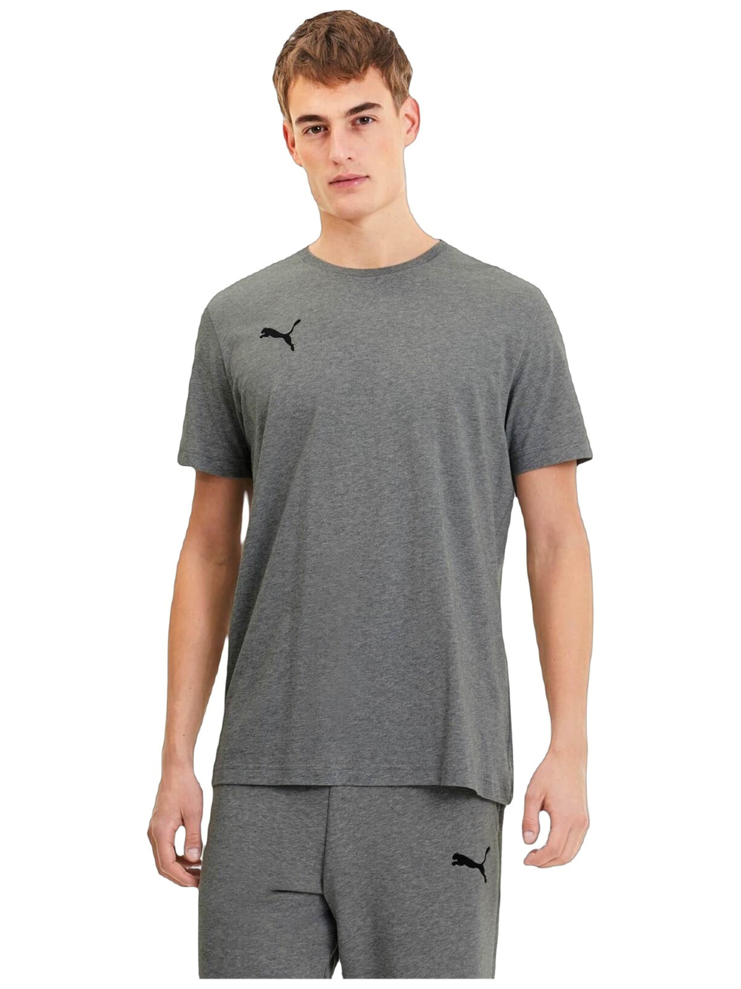 PUMA Shirt 'Puma Teamgoal 23 Casuals' in M in de kleur Antraciet, Productweergave