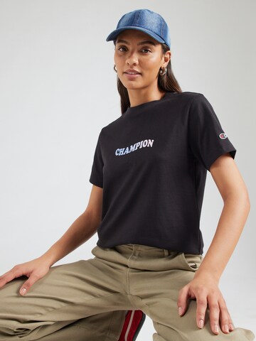 Champion Authentic Athletic Apparel T-Shirt in Schwarz