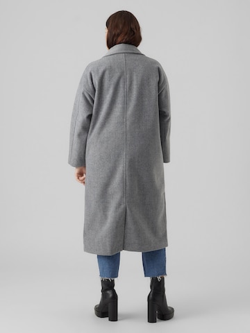Vero Moda Curve Between-Seasons Coat 'Spencer' in Grey