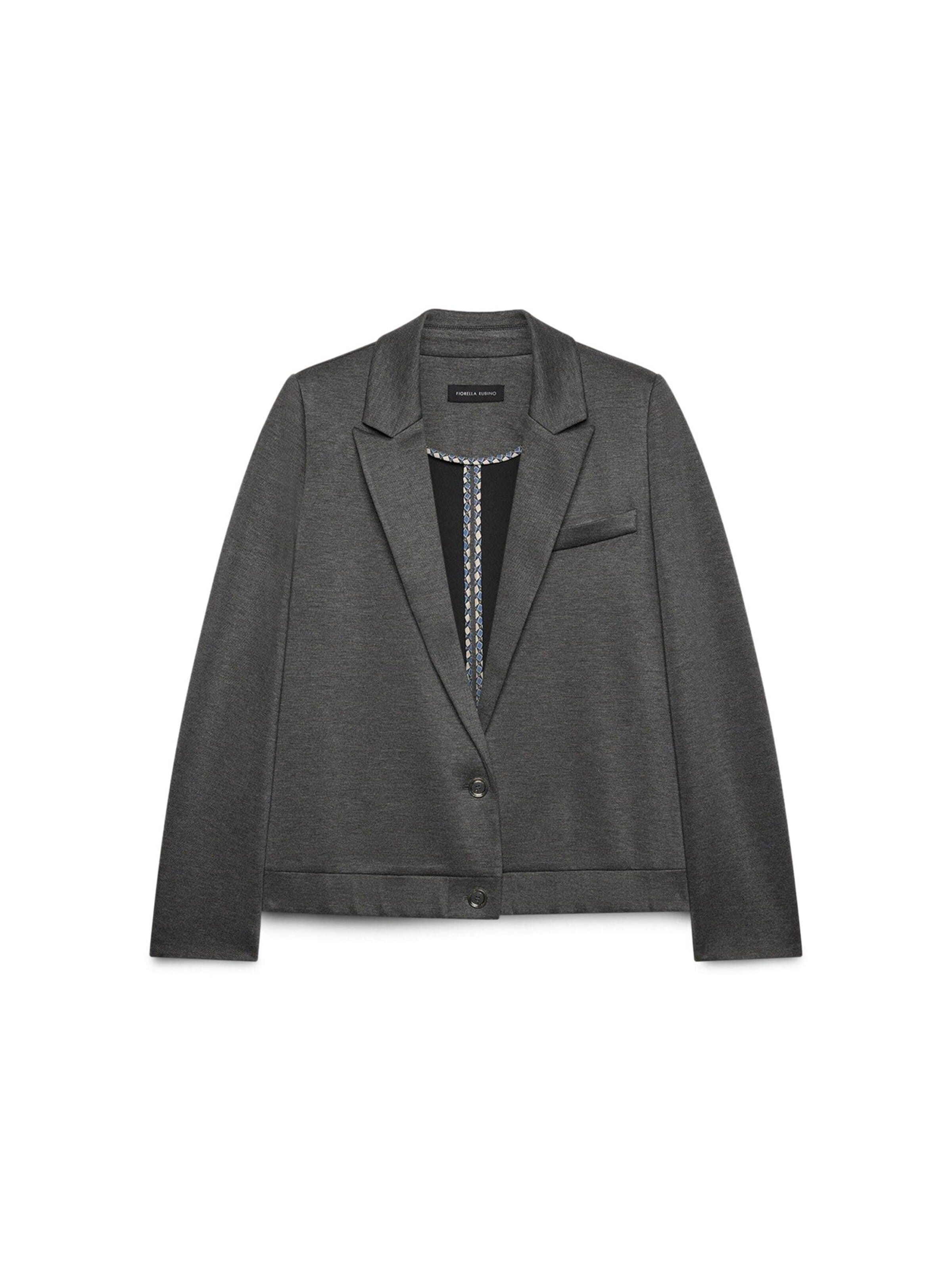 Fiorella Rubino - Blazer en gris: frente
