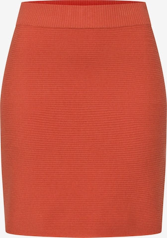 zero Skirt in Orange: front