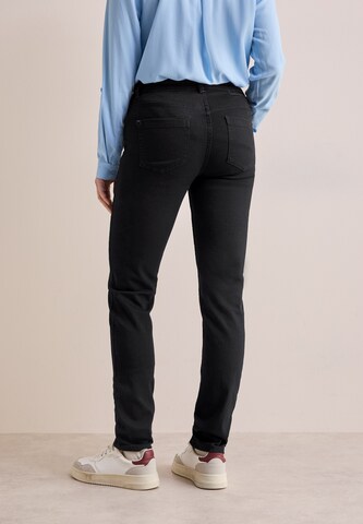 CECIL Slimfit Jeans im Slim Fit in Schwarz