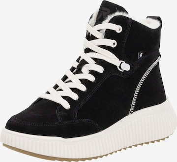 Rieker Stiefelette in Schwarz: Vorderseite