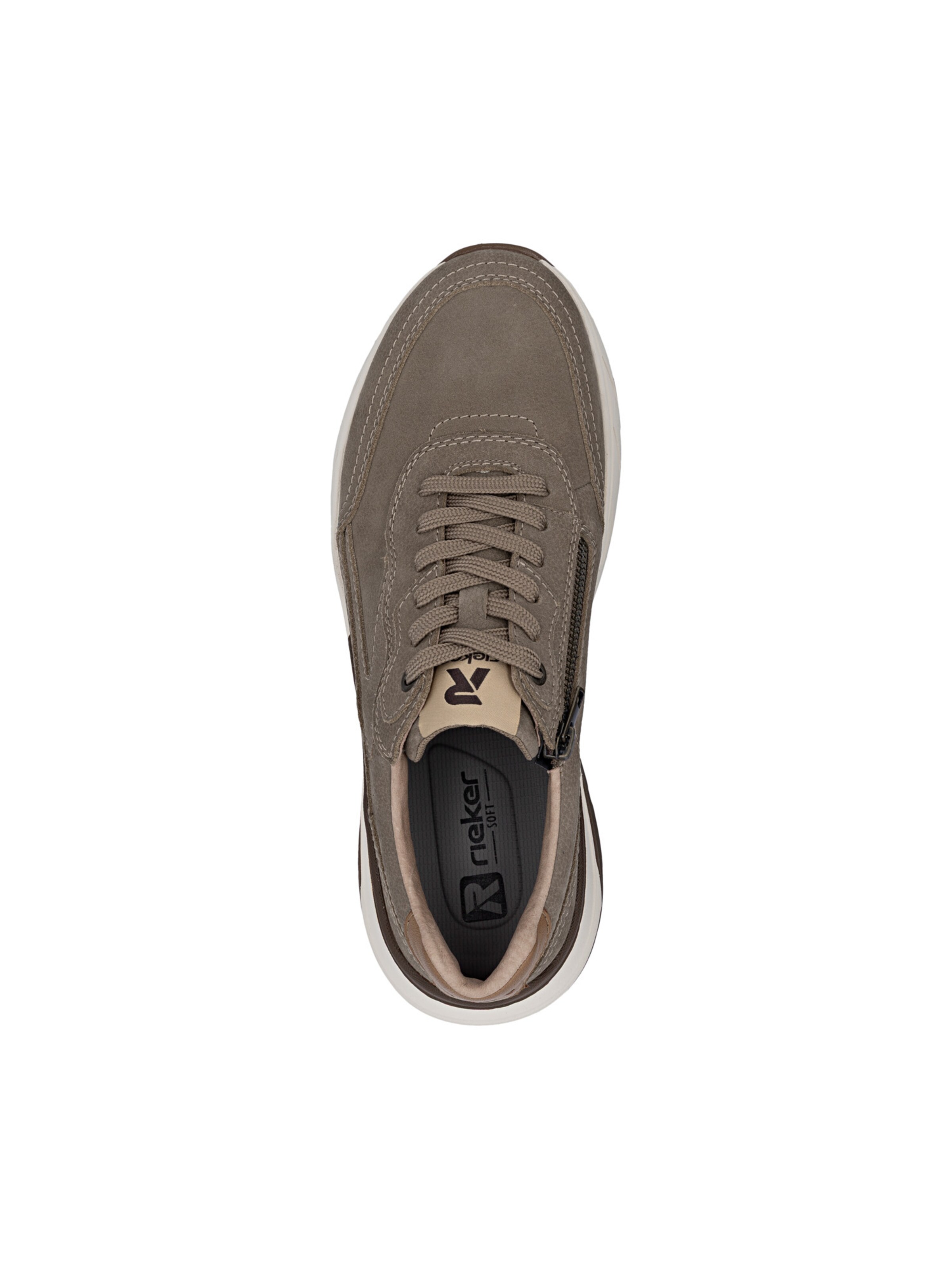 Sneaker bassa di Rieker in verde