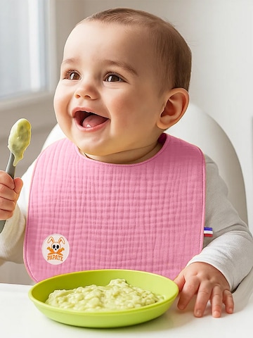 PAPATE - Babero en rosa