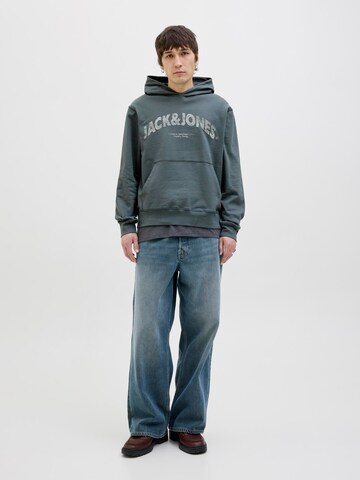 JACK & JONES Sweatshirt i blå