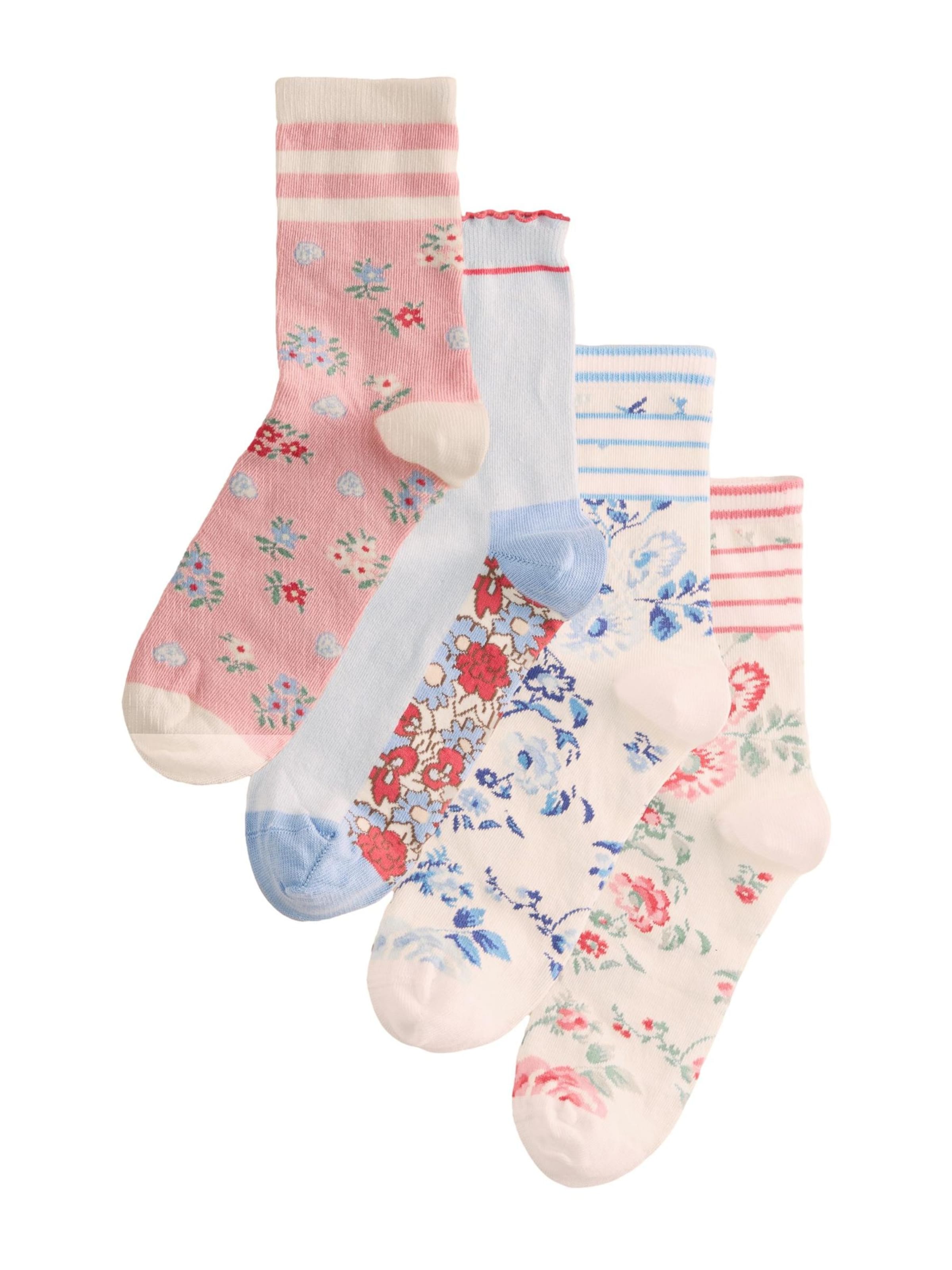 Cath Kidston Sokken in Blauw: voorkant