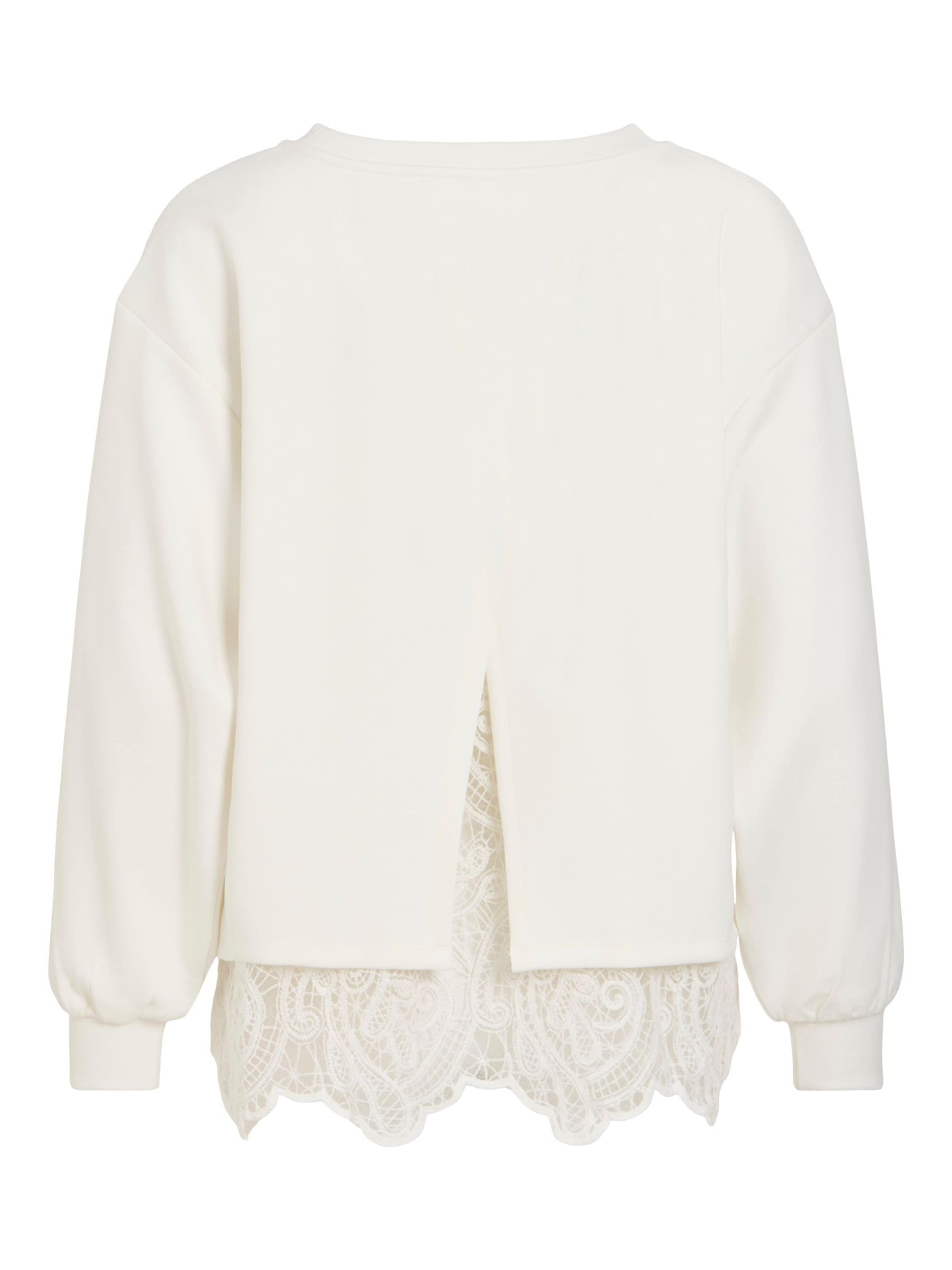 VILA Sweatshirt 'SIF' i hvid