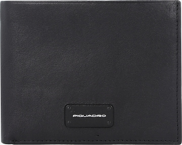 Piquadro Wallet 'Harper' in Black: front