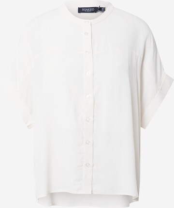 SOAKED IN LUXURY Blouse 'Helia' in White: front