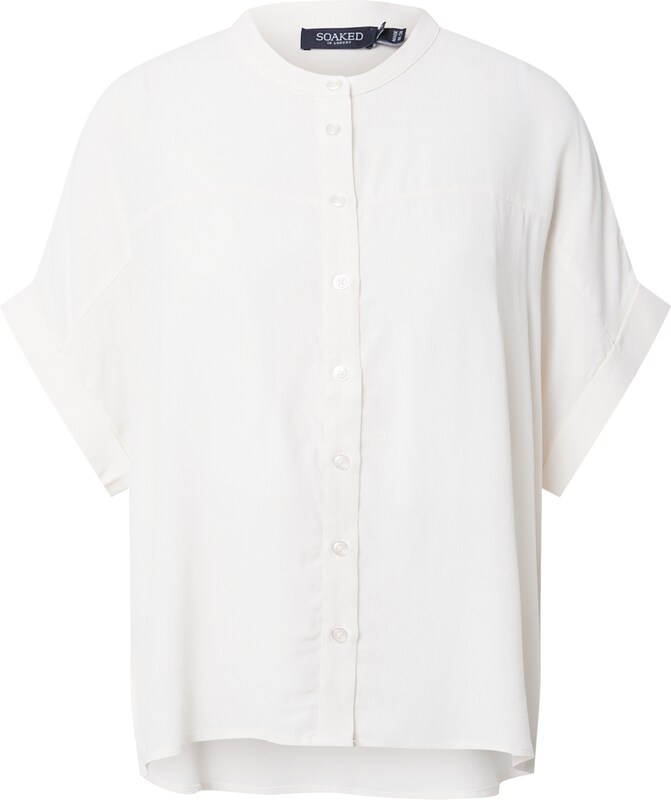 SOAKED IN LUXURY Bluse 'Helia' in Weiß SOAKED IN LUXURY Bluse 'Helia' in Weiß