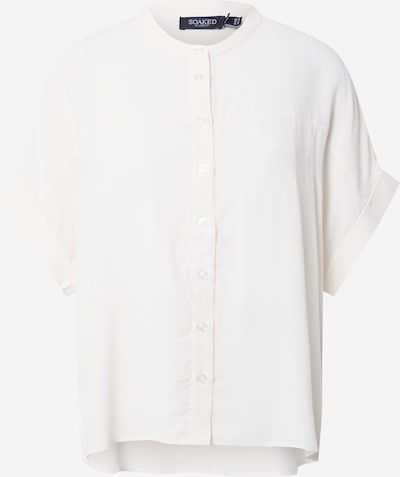 SOAKED IN LUXURY Bluse 'Helia' in weiß, Produktansicht