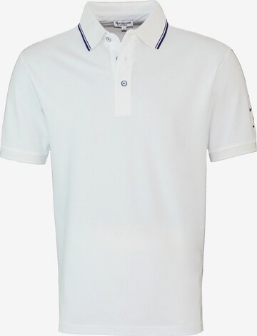 U.S. POLO ASSN. Shirt 'Bust' in White: front
