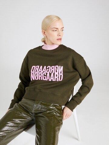 MADS NORGAARD COPENHAGEN Sweatshirt 'Tilvina' in Grün