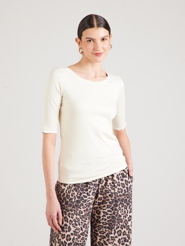 T-shirt Marc Cain en beige : devant