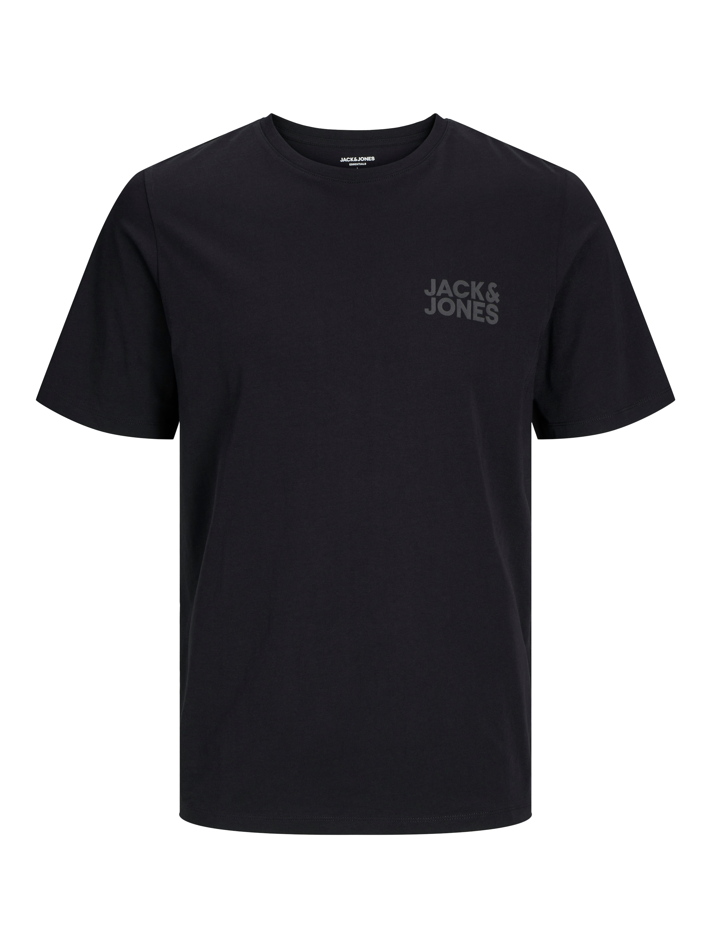JACK & JONES Shirt in Black: front