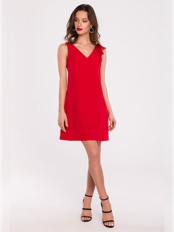 Makover - Vestido de gala en rojo: frente