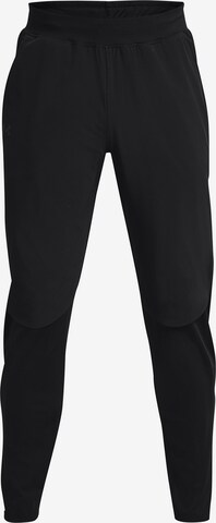 Regular Pantalon de sport UNDER ARMOUR en noir : devant