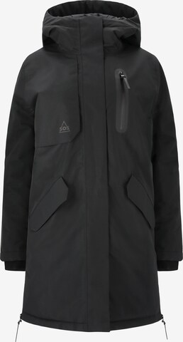 SOS Outdoorjacke 'Melbun' in Schwarz: predná strana