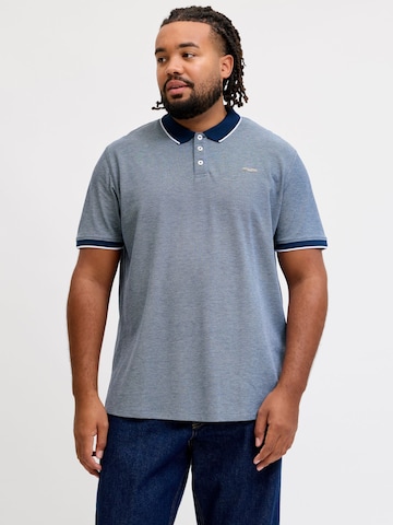 Jack & Jones Plus Shirt in Blauw: voorkant
