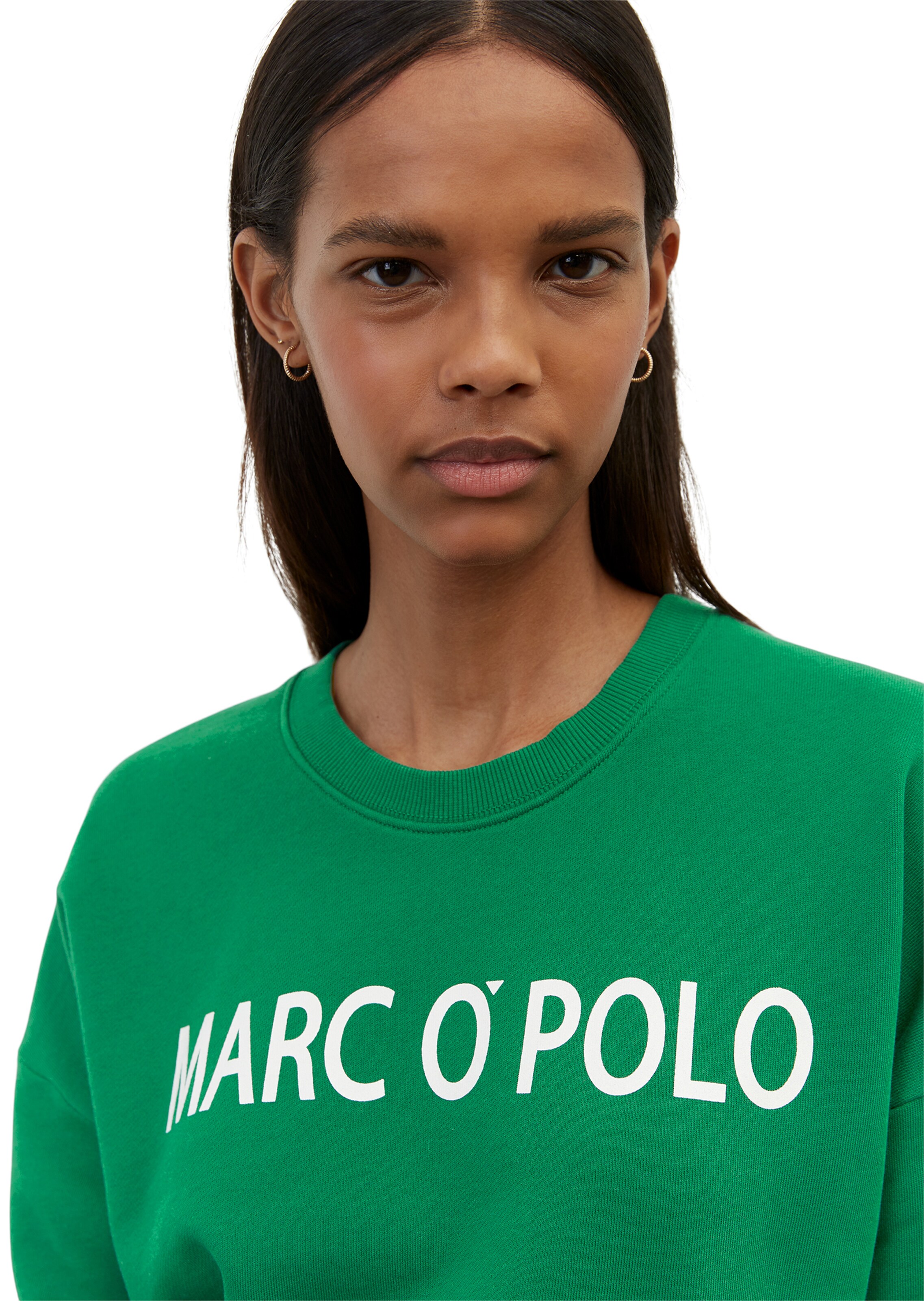 Frauen Sweat Marc O'Polo Sweatshirt in Grün - UO92854 Frauen Sweat Marc O'Polo Sweatshirt in Grün - UO92854
