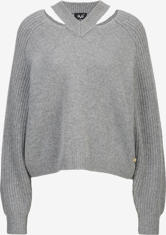 19V69 ITALIA Sweater 'Florentina' in Grey: front
